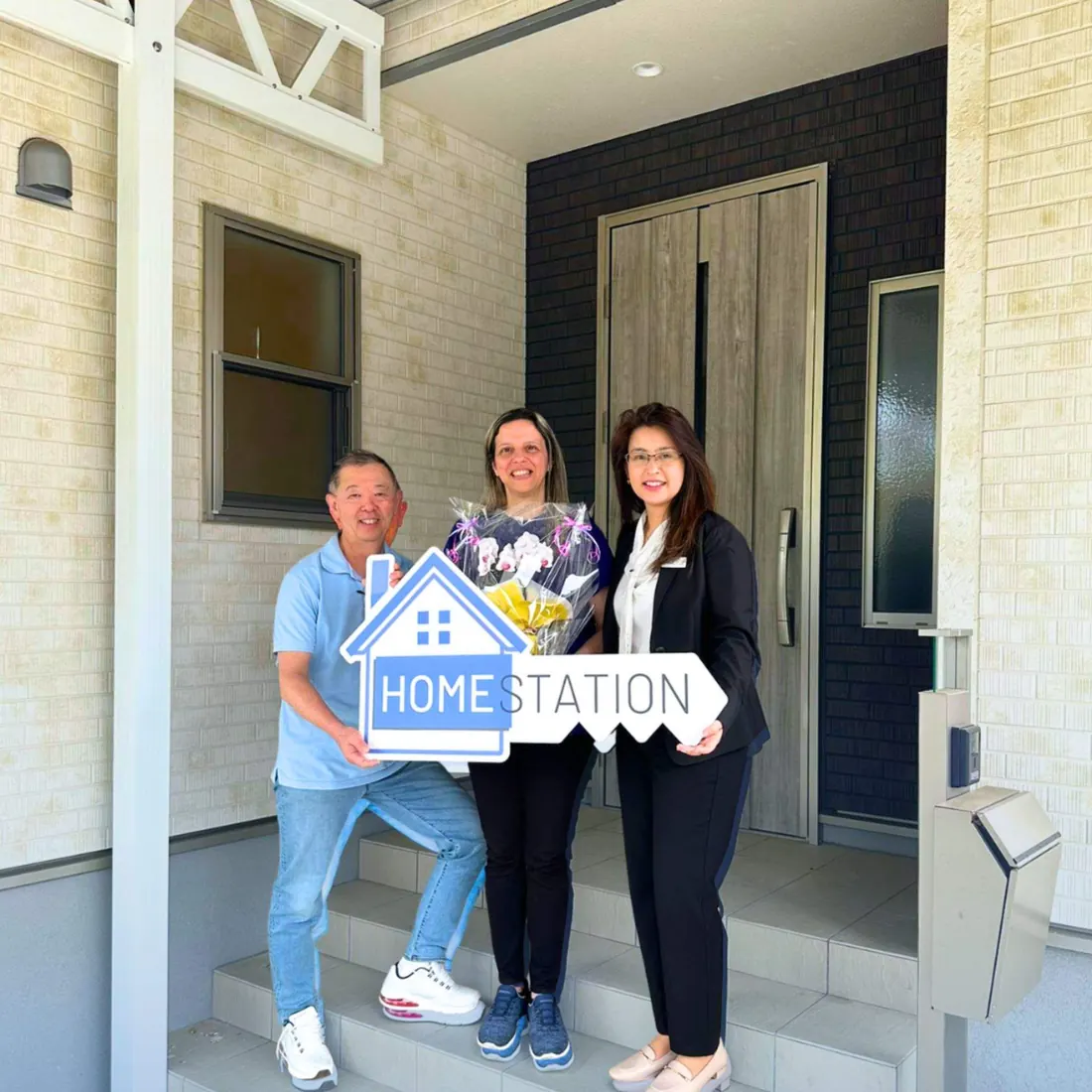 Nova casa própria de cliente da Home Station